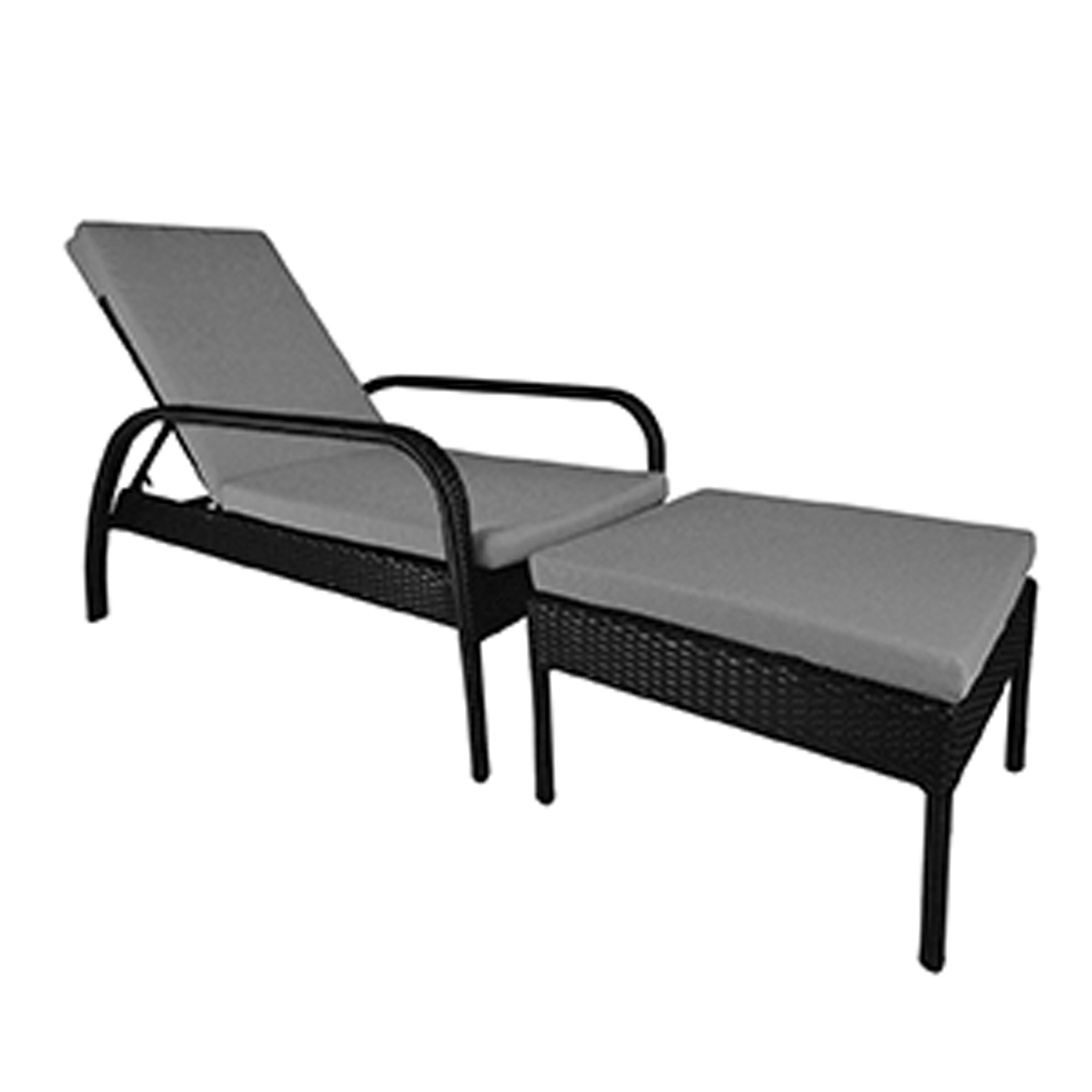 Ferraria Sunbed - Grey Cushion