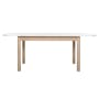 (As-is) Irma Extendable Dining Table 1.6m-2m - White, Oak - 2 - 14