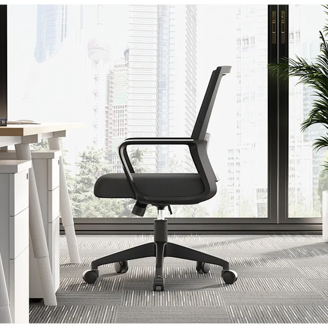 Kingsley Mid Back Mesh Office Chair - White - 12