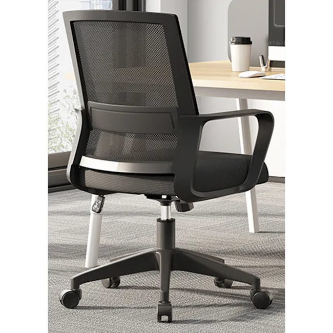 Kingsley Mid Back Mesh Office Chair - White - 14