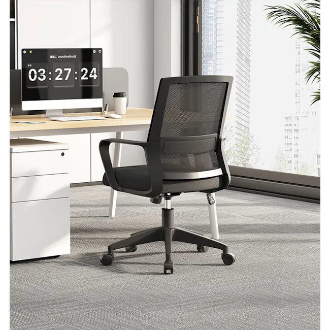 Kingsley Mid Back Mesh Office Chair - White - 13