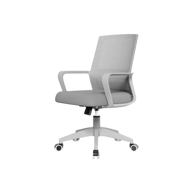 Kingsley Mid Back Mesh Office Chair - White - 1