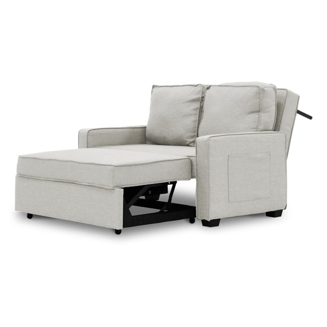 Arturo 2 Seater Sofa Bed - Beige (Eco Clean Fabric) - 2