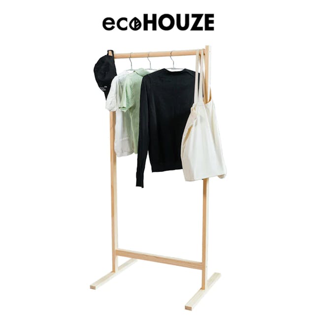 ecoHOUZE Wooden Clothing Rack - 3