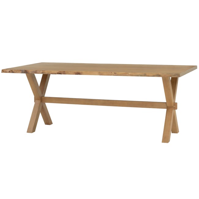 Alford Dining Table 2m (Live Edge) - 0