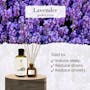 Pristine Arome Home Scent Refill 180ml - Lavender (Refill + Reed Stick Set) - 1