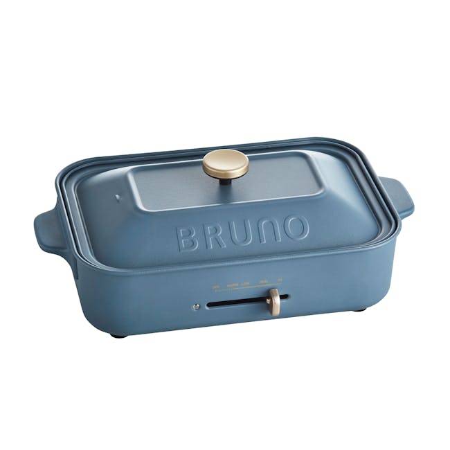 BRUNO Exclusive Bundles - Midnight Blue Compact Hotplate (Matte) + Attachments (4 Options) - 4