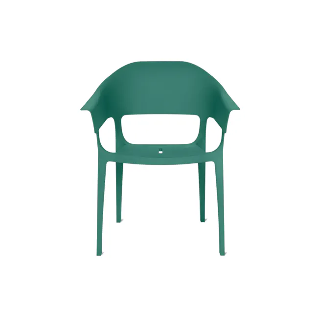 Kyo Stackable Chair - Green - 1