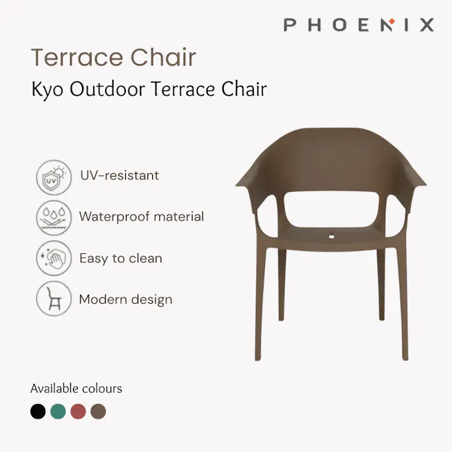 Kyo Stackable Chair - Green - 12