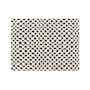 Adler Low Pile Checkerboard  Rug - Black (3 Sizes) - 0