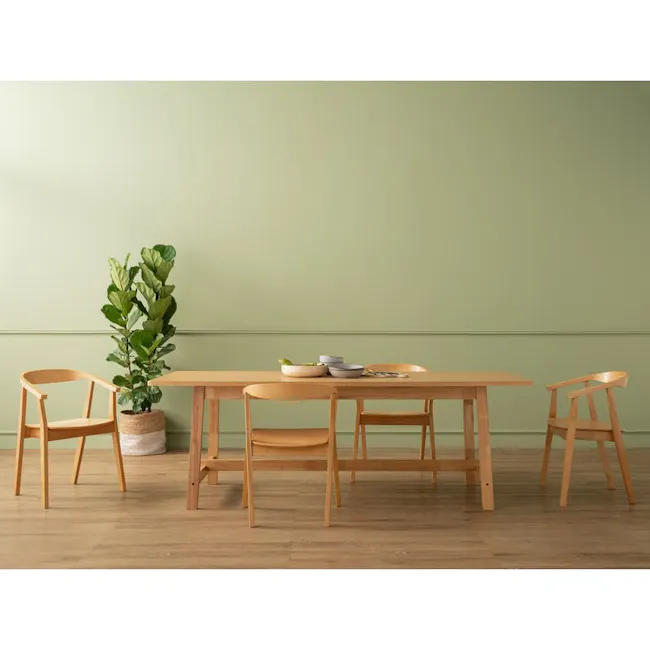 Haynes Dining Table 2.2m - Oak - 3