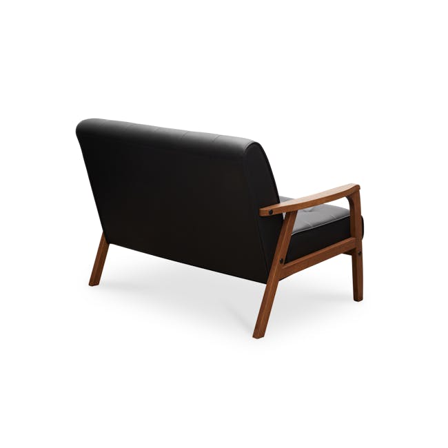 (As-is) Tucson 2 Seater Sofa - Cocoa, Espresso (Faux Leather) - 6 - 17