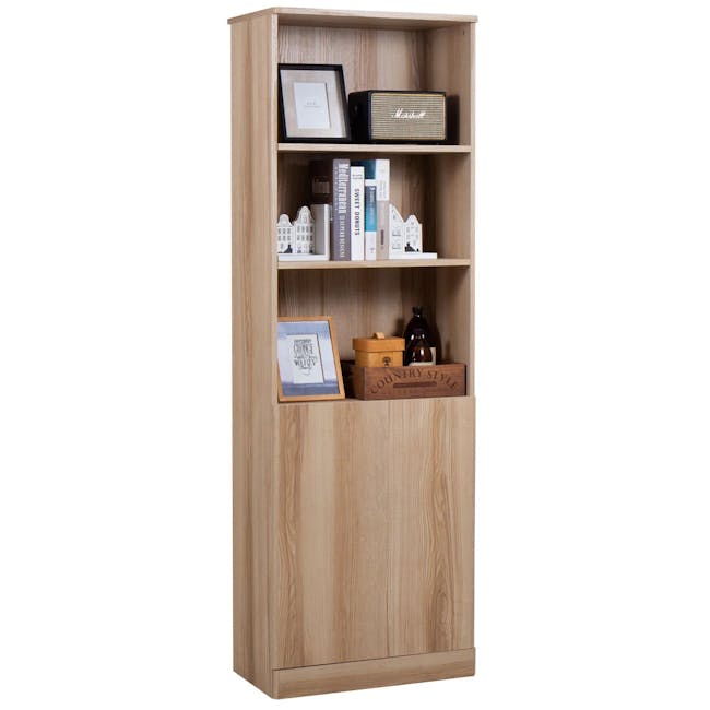 Tabitha Bookshelf with Cabinet - 3