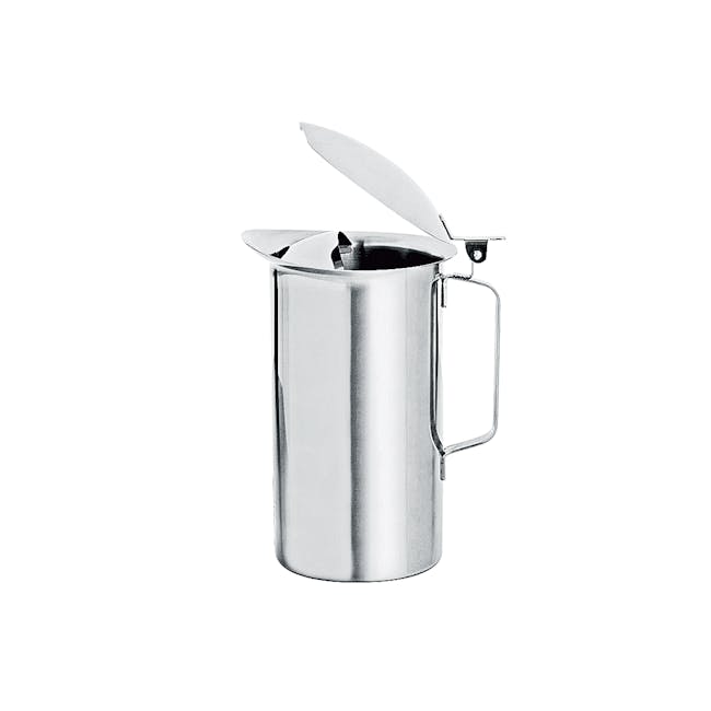 Zebra Stainless Steel Water Jug with Lid 1.9L - 1