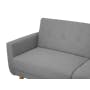 Maverick Sofa Bed - Oak, Pewter Grey (Eco Clean Fabric) - 8