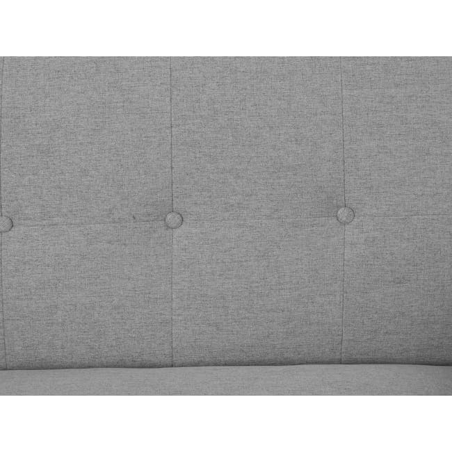 Maverick Sofa Bed - Oak, Pewter Grey (Eco Clean Fabric) - 11