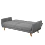 Maverick Sofa Bed - Oak, Pewter Grey (Eco Clean Fabric) - 5