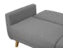 Maverick Sofa Bed - Oak, Pewter Grey (Eco Clean Fabric) - 9
