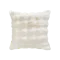 Luxe Faux Fur Cushion - White