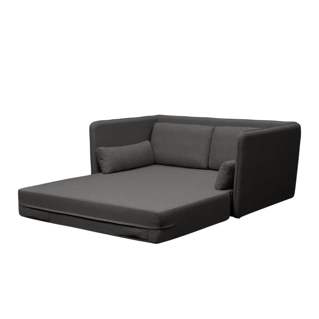 Greta 2 Seater Sofa Bed - Dark Grey - 2