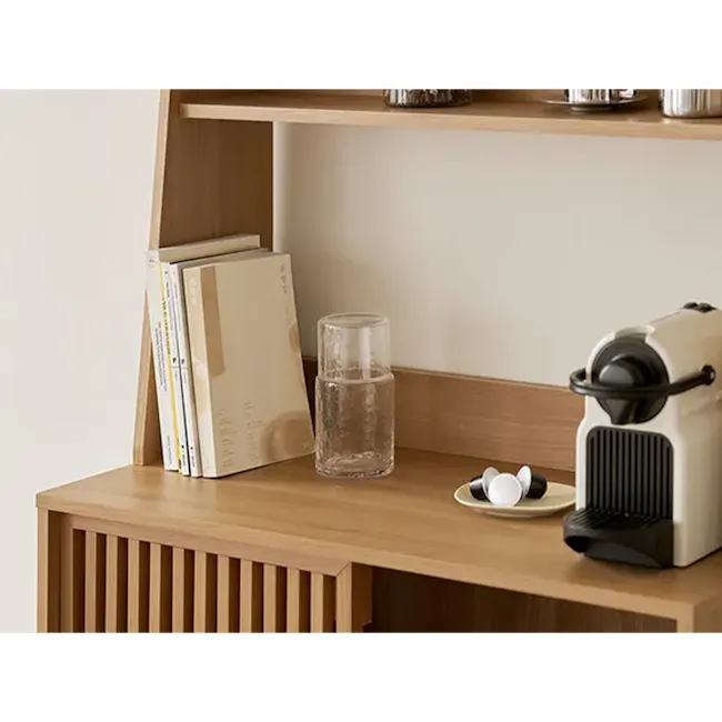 Balsey Tall Kitchen Storage Cabinet - Oak - 14