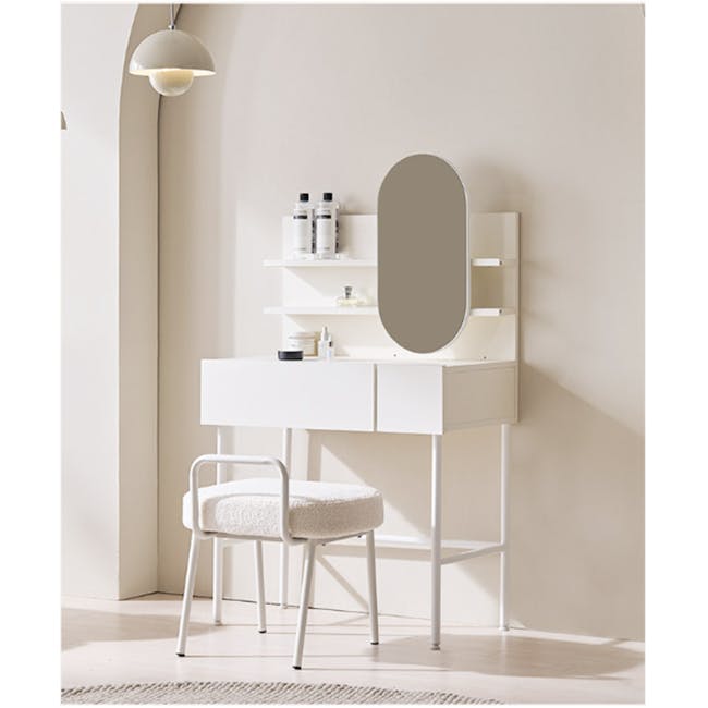 (As-is) Soy Dressing Table - Ivory - 1 - 24