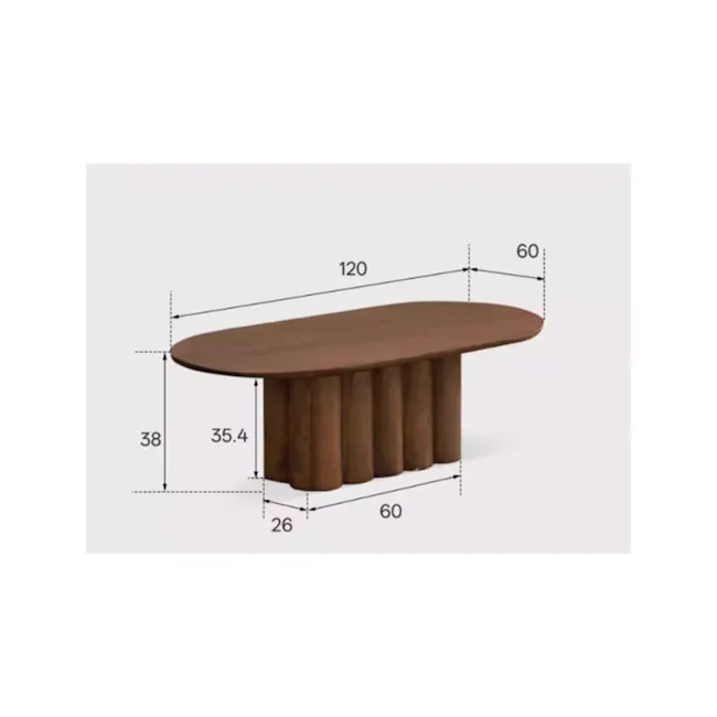 Millie Coffee Table 1.2m - 14