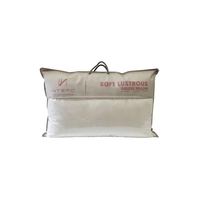 Intero Soft Lustrous Pillow - 2 - Soft, luxurious, premium, modern comfort, cozy, plush, breathable, breathable fabric