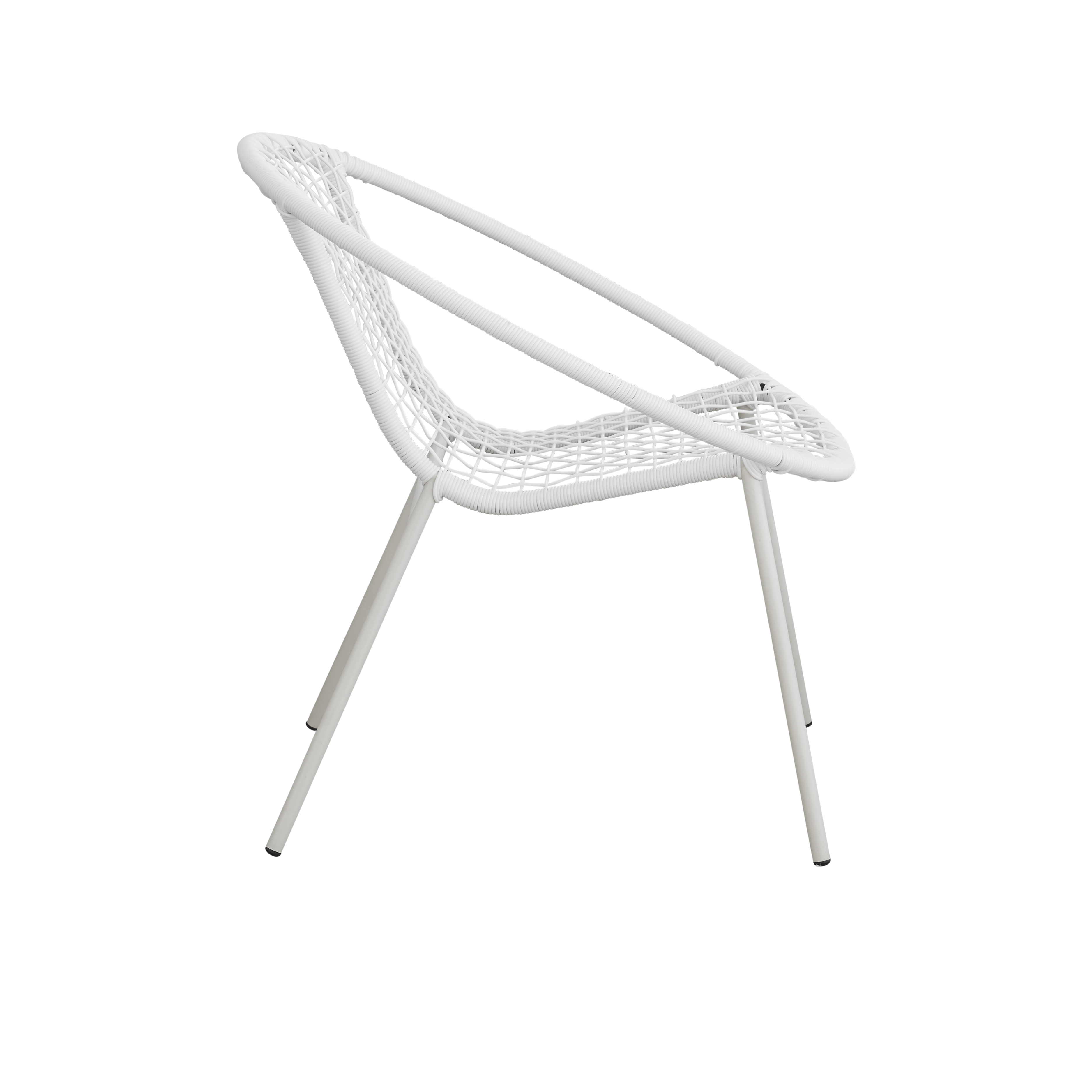 Simone Outdoor Chair White, HV Modern Outdoor Tables, Chairs