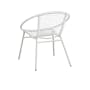 Simone Outdoor Chair - White - 4