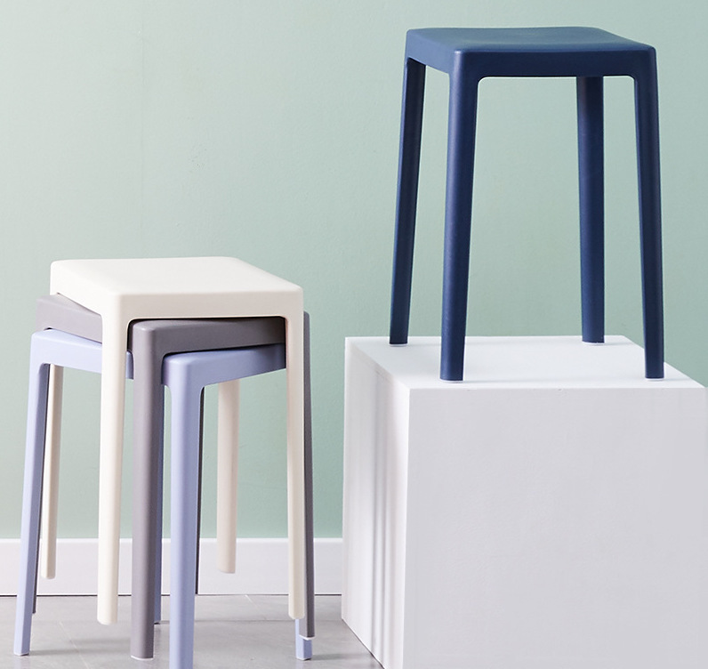 Etta Stackable Stool Cream, HV Basic Storage & Accent Furniture HipVan