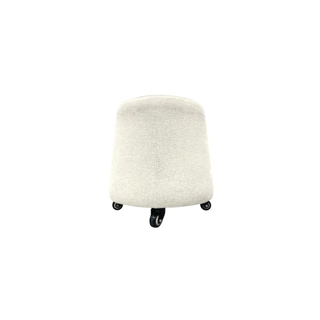 Mobi Ottoman - Ivory - 1