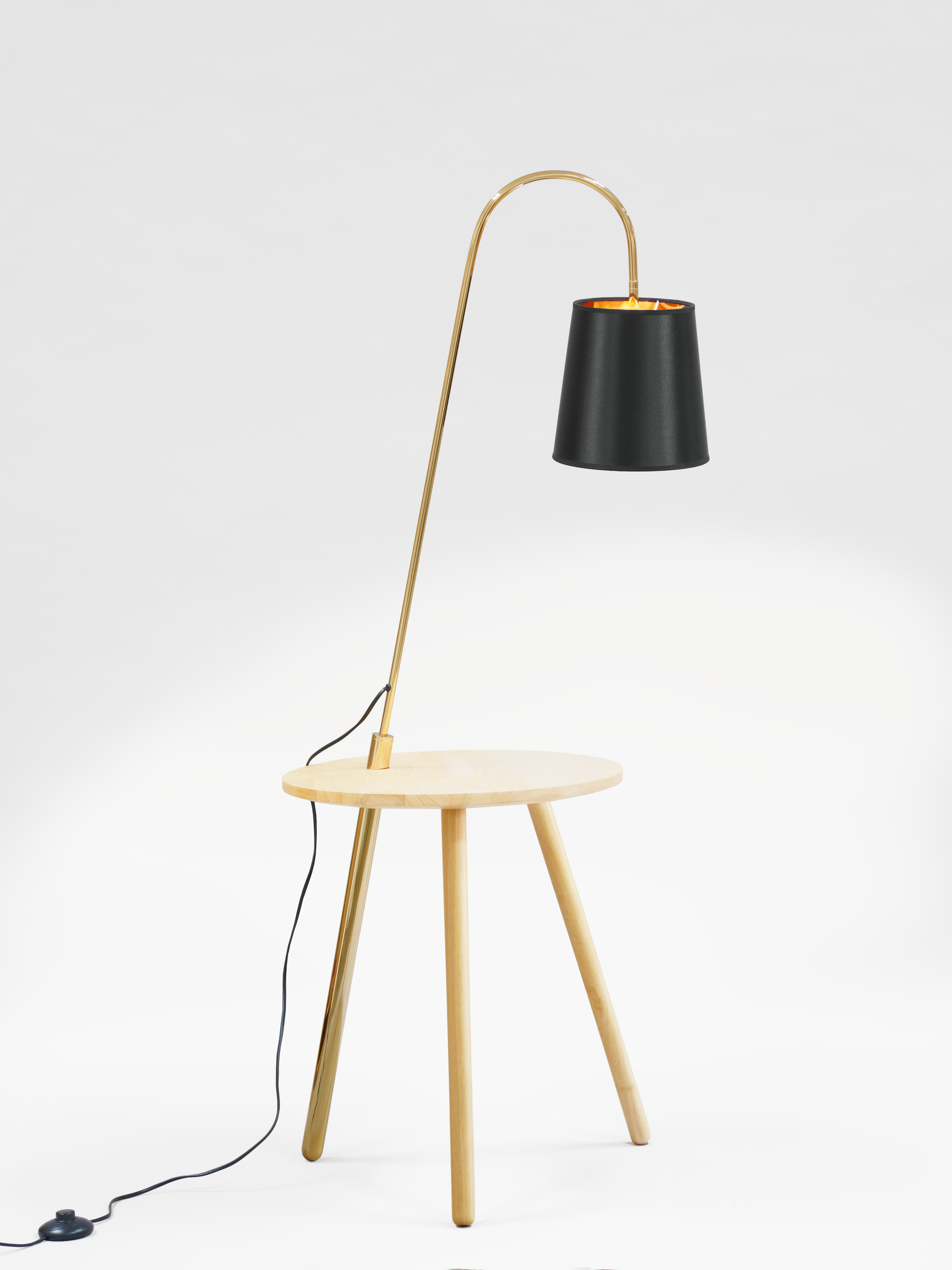 lamp and side table