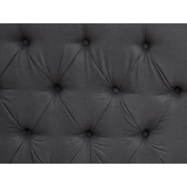 Isabelle Queen Storage Bed - Hailstorm (Fabric) - 11