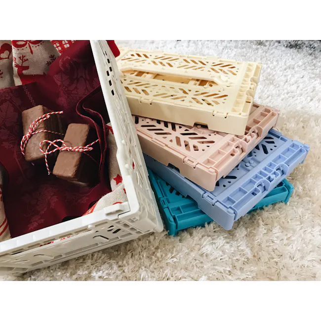 Aykasa Foldable Minibox - Milk Tea - 2