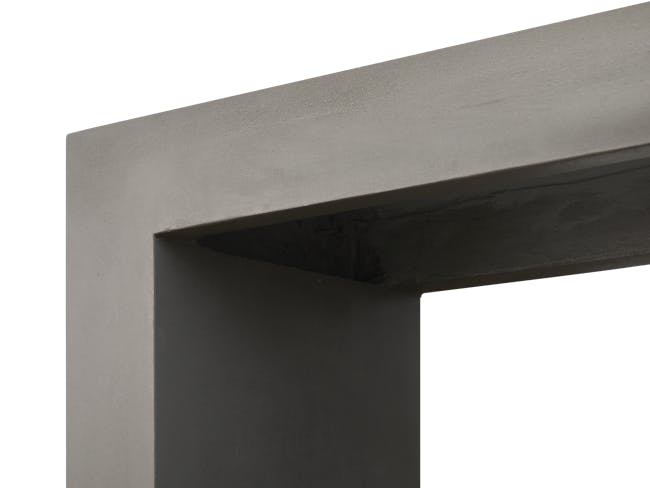 Ryland Concrete Console Table 1.4m - 4