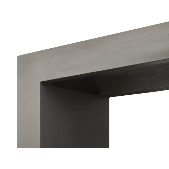 Ryland Concrete Console Table 1.4m - 4