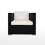 Summer Modular Outdoor Sofa Set - Creamy White Cushions - 1