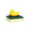 Duck Sponge Holder - Yellow - 0