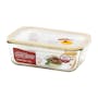 LocknLock Euro Rectangle Oven Glass Food Container with Steam Hole (2 Sizes) - 0