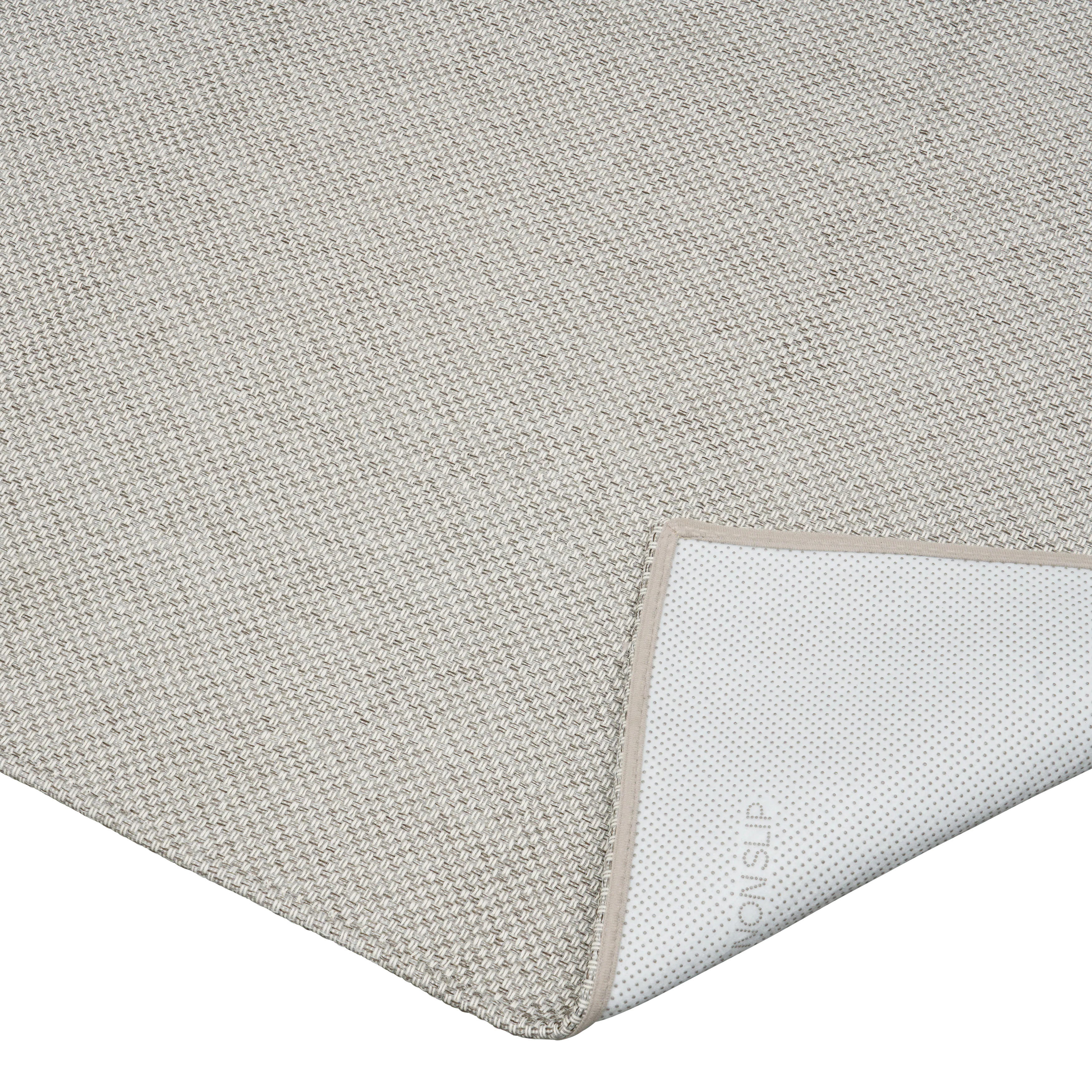 Lonzo Woven Rug (2 Sizes) - Ash Grey - 7