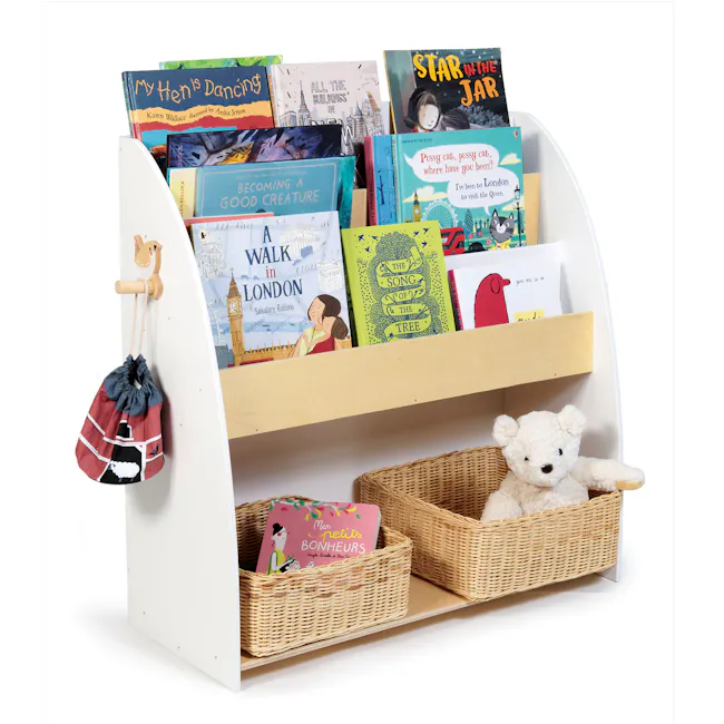 Tender Leaf Forest Bookcase - 9 - Children's bookshelf, colorful children's books, children's books collection, children's