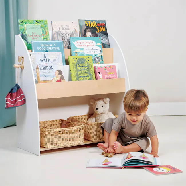 Tender Leaf Forest Bookcase - 6 - Children's bookshelf, children's books, children's reading, children's books on shelves