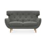 Agatha 2 Seater Sofa - Granite Grey - 13