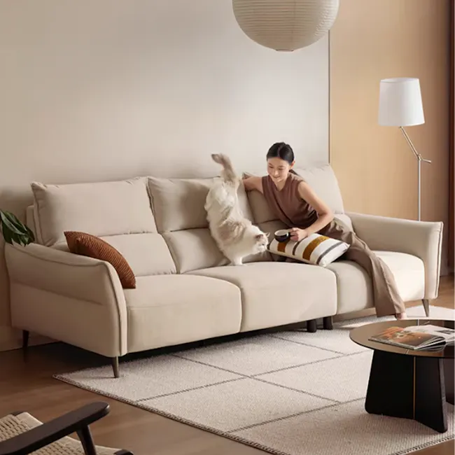 Billand 3 Seater Sofa - Milk Tea (Pet Friendly) - 2
