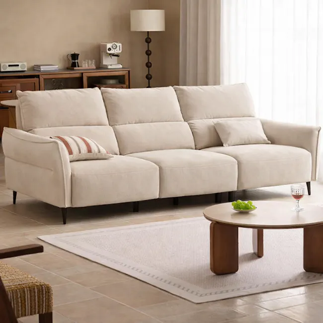 Billand 3 Seater Sofa - Milk Tea (Pet Friendly) - 4