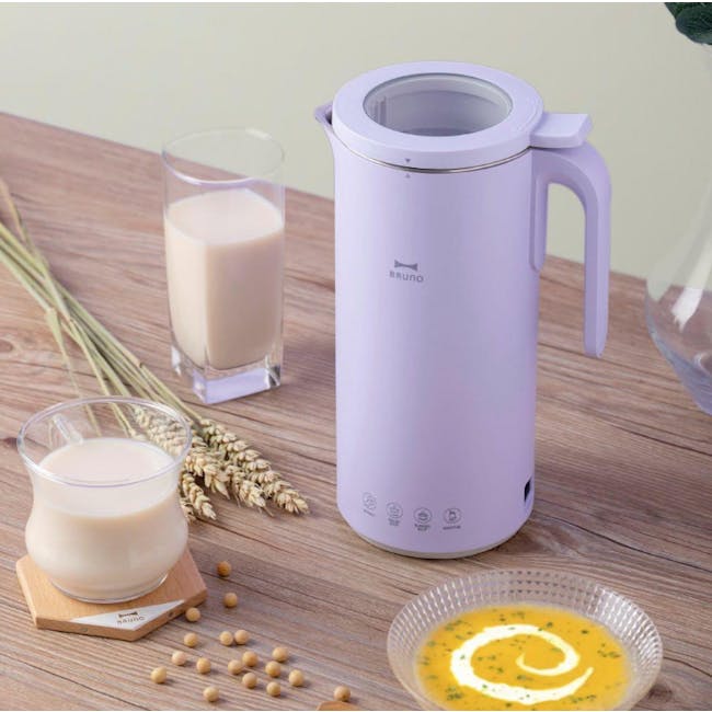 BRUNO Exclusive Bundle - Lavender Hot Water Dispenser + Hot Soup Blender - 10
