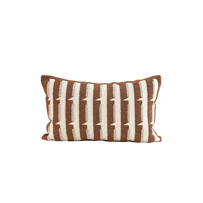 Katho Lumbar Cushion Cover - Caramel - 1