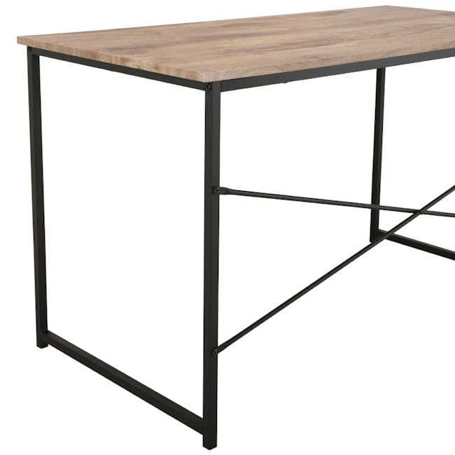 Isaac Study Table 1.2m - Brown, Black - 6