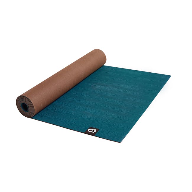 Beinks b'EARTH Natural Rubber Yoga Mat - Bondi Blue (4mm) - 0